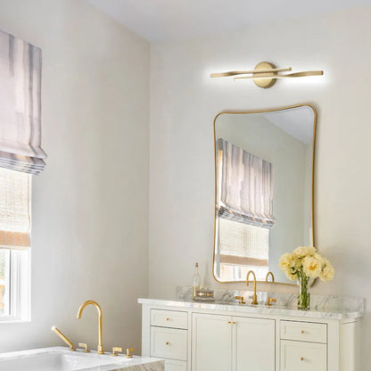 LumiTwist | Modern Spiral Dimmable LED Vanity Light