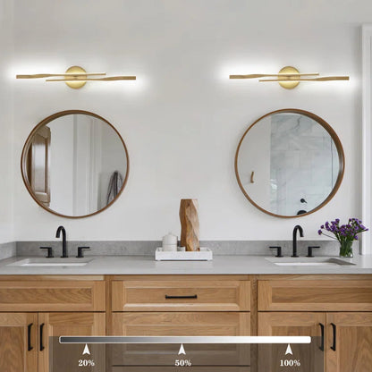 LumiTwist | Modern Spiral Dimmable LED Vanity Light
