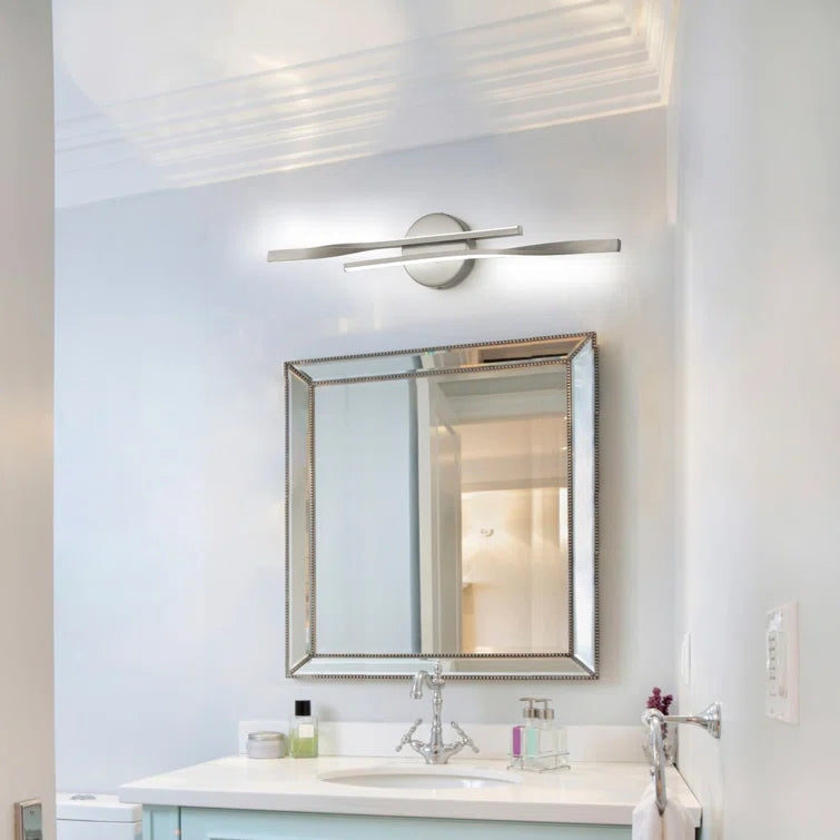LumiTwist | Modern Spiral Dimmable LED Vanity Light